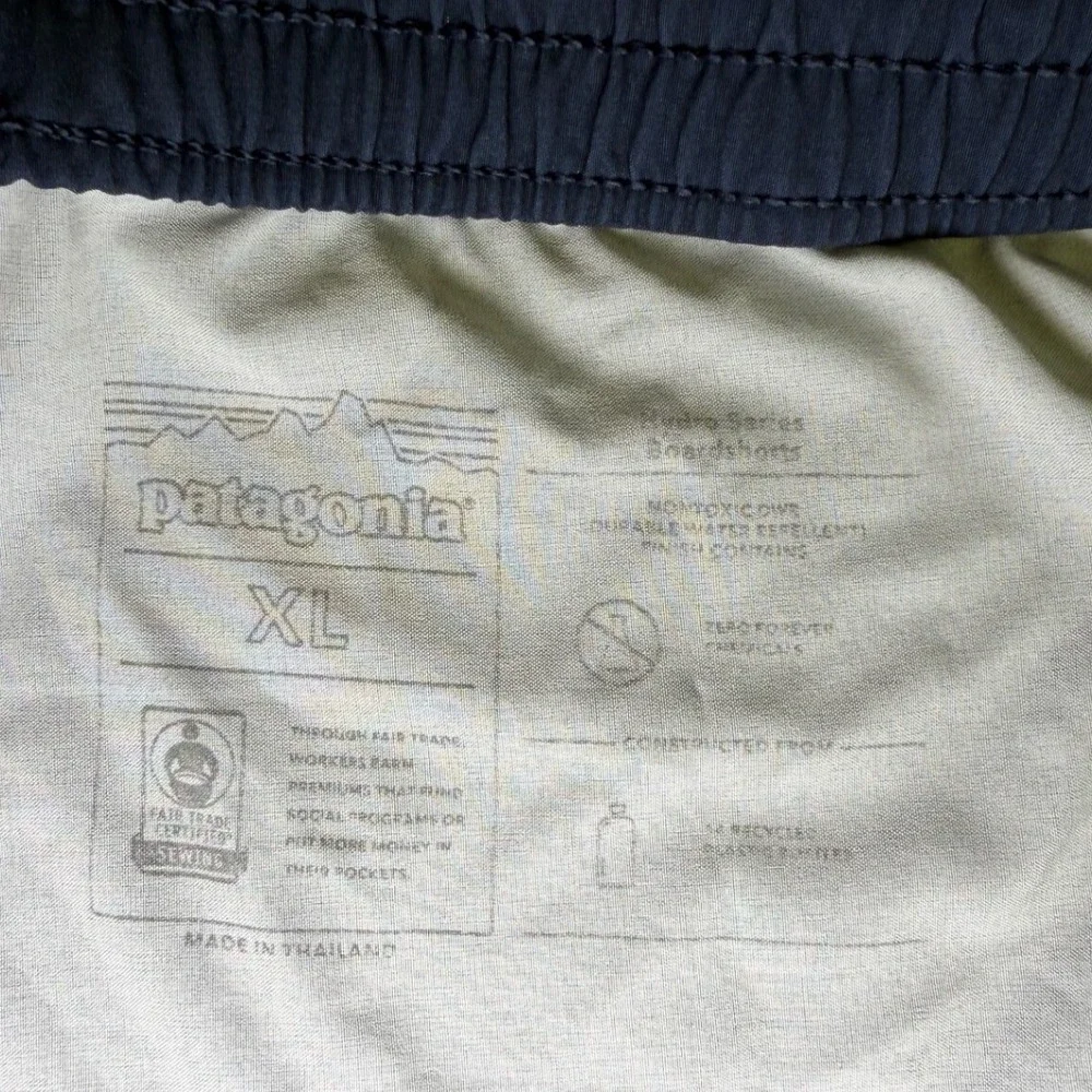 Patagonia Hydro Series Boardshorts Men's XL Blue Teal Swim Trunks Pockets‎